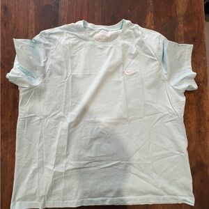 Nike Light Blue/Green Short Sleeve Tee